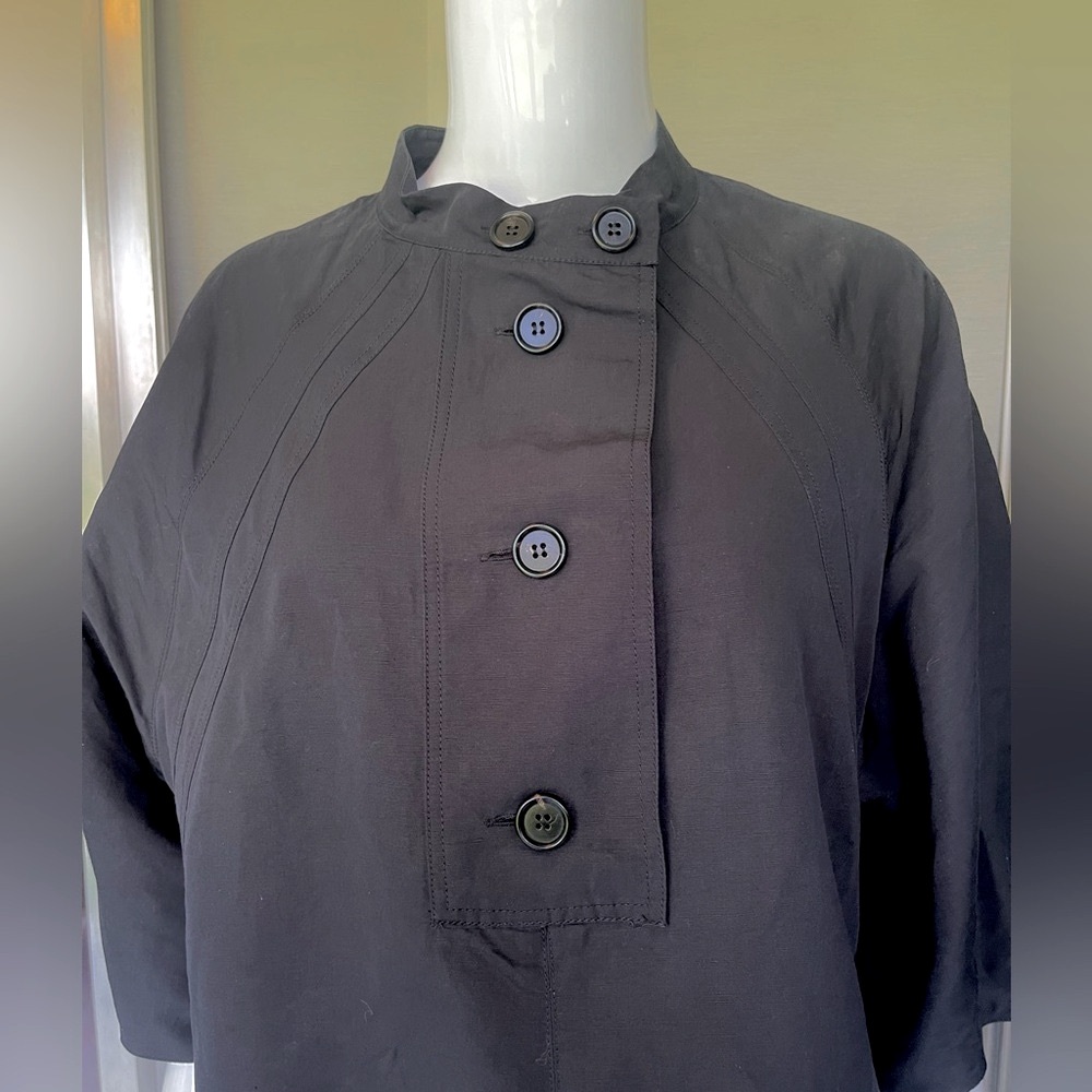 Marni black Button-Front Dress - Picture 2 of 9
